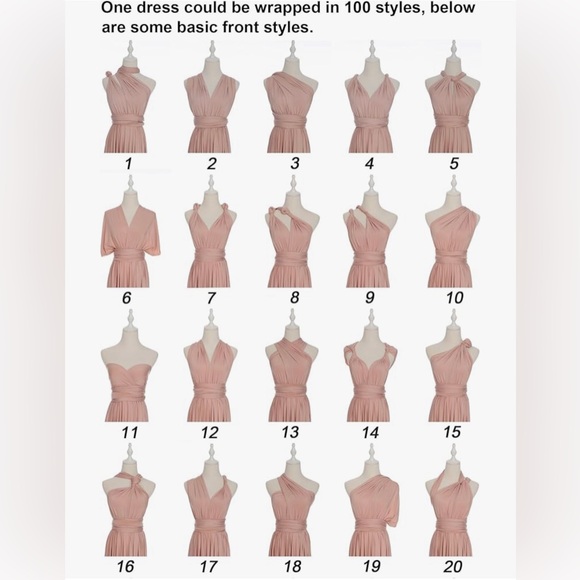 IWEMEK Purple Convertible Wrap Maxi Dress - Picture 10 of 10